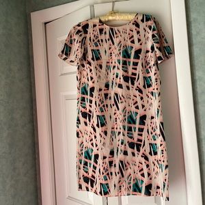 Abstract print ASOS dress